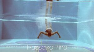 Stefanie Moon - Hottest petite small tits Irina Russaka underwater