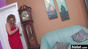 Hot bombshell gets a big cock