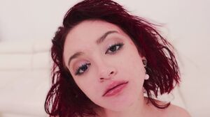 Tiny teen slut Lola Fae rammed by three huge dicks SZ2241