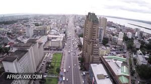 Africa-XXX - Photo shooting of ebony girl turns to intense sex