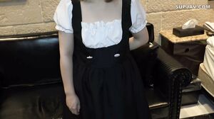 Privilege is uncensored and intravaginal camera ☆ ♀ 60 Cute face and cow-like areola boobs + bristle maid cum shot milk! ! Only now 990pt★