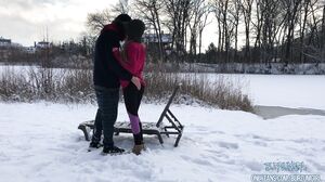 Burzumgirl - Hot fuck with skinny girl in a school ski vacation