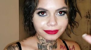 Alt Erotic - Genevieve Sinn rides a cock before getting a face tattoo