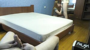 Sasha Foxgirl - My wife let me see how my stepbrother fucks her!