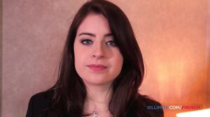 French Girls At Work - French blond Kelly Pix take it all in the ass