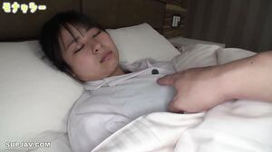 Pajamas de Ojama ♥ See you again! 18-year-old real teen girl ♥ mouth with big eyes Ri-chan ♥ beautiful D-cup boobs ♥ I got a lot of toys for the first time