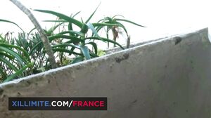 Made In France - Threesome on a boat with Hot brunette Charlotte de Castille