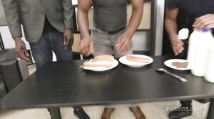 Lady Ana - Horny Food Critic by Nick Wheeler Wet, 5On1, BBC, ATM, DAP, DP, Rough Sex, ButtRose, Drink, Cocktail, Shower, Squirt, Creampie