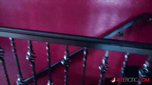 Alt Erotic - Flexible amateur Jenevieve Hexxx pretzel masturbation