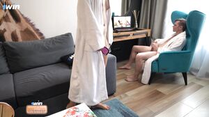 LunaRishi - I suck a dick to a neighbor watching porn, and a neighbor milf jerks off on us _ Nigonika top porn