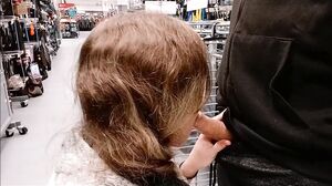 BlondieBlow - Exciting blowjob in shopping center