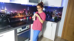 BabbyLittle - my girlfriend from a housewife turned into a lustful nymphomaniac vampire