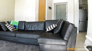 African Casting - Ebony Babe Gets Her Wig Snatched And Big Ass Smashed