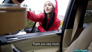 Matty Mila Perez – Big cock tip for Xmas delivery girl