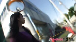 Japan Lust Gold - Petite Japanese amateur filled with cum in POV sex