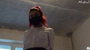 MiakaZ - Skolepige Efter Skole Rykker Et Medlem Af Arbejdstageren Af