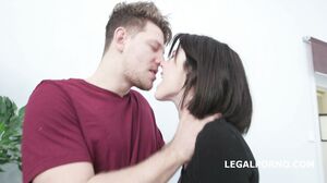7on1 DAP gangbang with Sara Bell Balls Deep Anal, DAP, TP, Gapes, Swallow GIO975