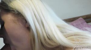 AfterHoursExposed - Barely 18yo Blonde Blue Eyed Highschool Beauty Sucking Me Off Cum Play Bj Swallow