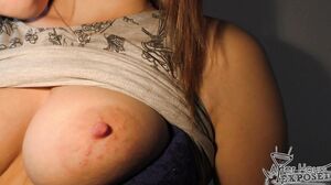 AfterHoursExposed - Hot as Fuck Becky Berry Peeing Then Risky Blowjob on Apartment Stairs