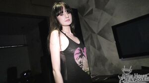 AfterHoursExposed - Late Night Strip Tease and Blowjob With Hot Euro Teen Bree