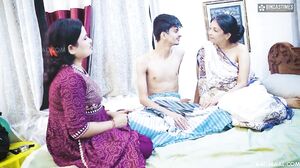 Stepmom and Granny Uncut (2024) BindasTime Hindi Hot Short Film