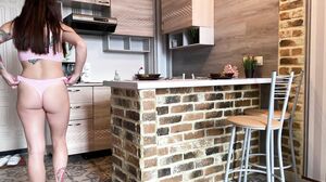 Enni Roud - Fucked a busty beauty in the kitchen
