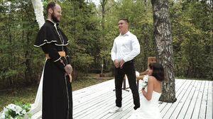 Pimpal Bill - Fucking wedding! Part 5. The bride's last threesome