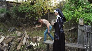 Pimpal Bill - Vicious monastery Part 9. A nun fell to her knees