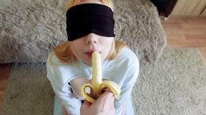 Estie Kay - Cheated Silly Step Sister in blindfolded game, but I think she liked it