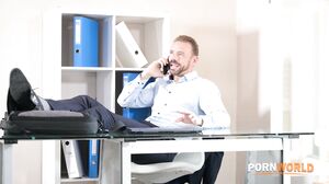 Slutty Secretary Eveline Dellai Enjoys Interracial DP Threesome With Her Bosses GP2901 in 4K