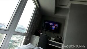 PassionBunny - Breakfast and blowjob in hotel for my new friend | Morning pleasure
