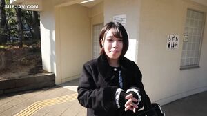 G cup beauty with short cut fucks outdoors**♡ Creampie. SK+1 collection