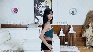 Skinny slut Elina sands gang bang. DAP in HD