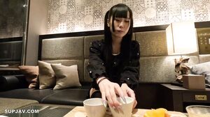 Mio (19\) Cute busty JD’s first anal penetration and creampie ATM. After that, she used an electric massager and a sucker to pleasure her.