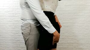 Cheese Cake - Naughty, Hot, Young Secretary in Stockings Gets Squirt, Blowjob and Fucking