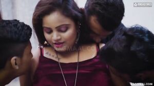 MILF Big Boobs Stepmom Gangbang Uncut (2024) BindasTime Hindi Hot Short Film