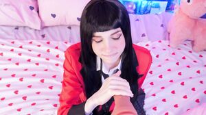 Yukki Amey - SHORT VERSION POV Yumeko Jabami blowjob + fuck