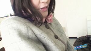 Japanese Hotties - Sex toys on her hairy pussy and then I fuck her