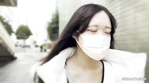 p〇rfume An adult swim club slender JD who looks like A-chan ★ Intense blowjob, first tit fuck, plenty of creampie ♪