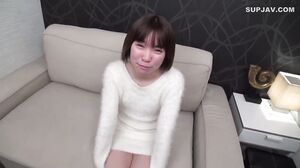 A girl with a reason for her small breasts. Protruding abs and clavicle ribs. A very small pussy with a large amount of tight cum shot + double ejaculation without a blowjob and an empty ball