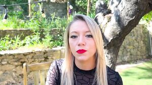 Beautiful Ashley Swallows Her Husband's Cock