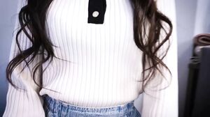 18yrs old, Okawari Cute girl who came from Gunma prefecture to take care of a penis. Uncensored, 2 times raw Nakadashi.