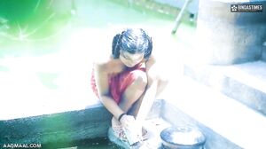 Village Kamwalis Uncut (2024) BindasTime Hindi Hot Short Film