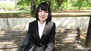 A serious job hunter gets lost in the adult world. She rips off her pantyhose and after some embarrassment, she gets a raw penetration with a big dick. A little sheep who is lost in her career path is hired immediately after Nakadashi (Nakadashi).