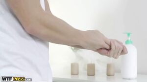 Violette Pure - Naughty Blonde Wants Hot Erotic Massage