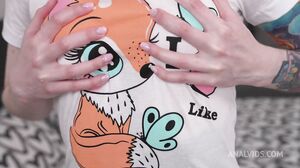 Monster Cock Crush Small Ass 18yo Leelu Small with weighs only 35 kilograms, Perfect Gape and Cum in Mouth VG225 2