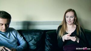 Scout69 - Rebecca Bentley has a visit from her college colleague - While he waits she fucks her boyfriend