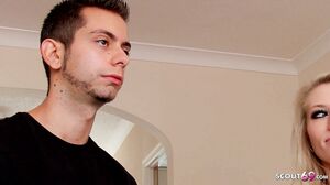 Scout69 - The Agent is gone while they are looking at an apartment - Michelle Moist and her Guy seize the Moment