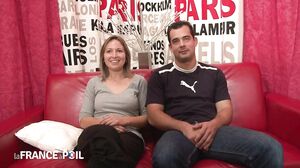 Blonde from Paris gets eaten out