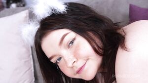 FIRST DAP WITH BLACK GUYS! 19yo slut Virgin Butterfly decided to do double anal with black cocks for the first time EKS366